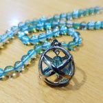 Ciondolo Genesa Crystal Aqua Aura