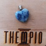 Ciondolo cuore sodalite