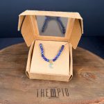 Collana in Lapislazzuli con Ciondolo Luna