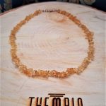Collana di quarzo citrino Madeira (Ametista riscaldata)