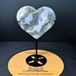 Cuore di Agata Muschiata con stand