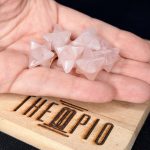 Merkaba di quarzo rosa